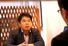 百度コンサルティングサービスインタビュー風景