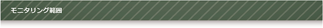モニタリング範囲